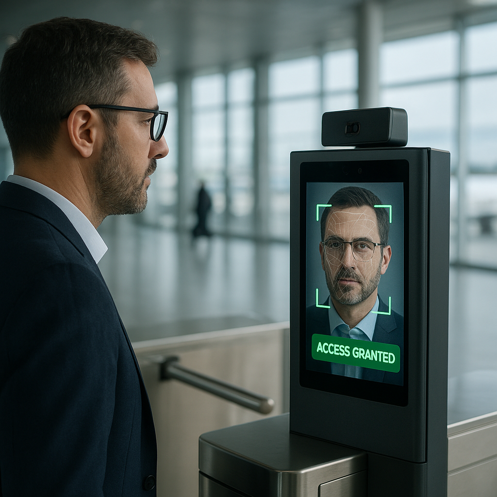 Evolução do Reconhecimento Facial em Aeroportos e Controle de Acesso Corporativo à Luz da LGPD
