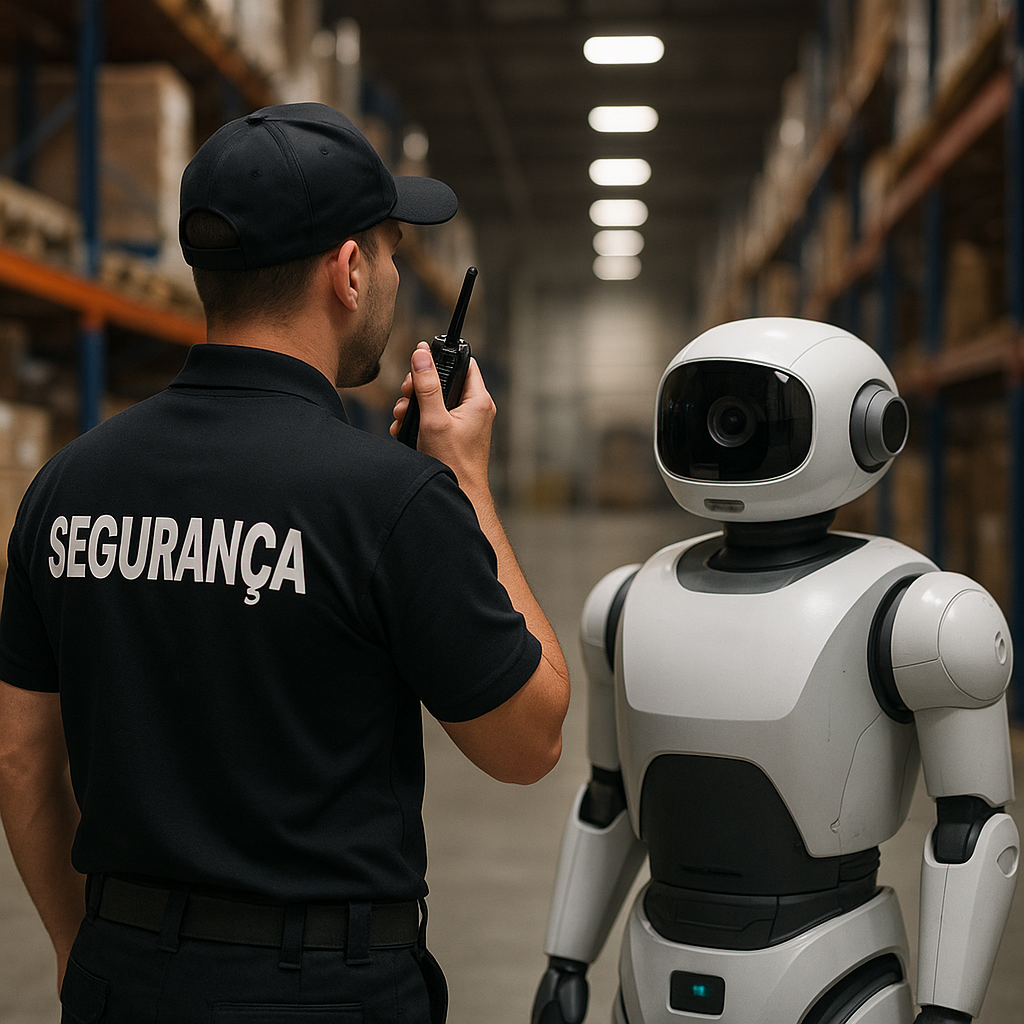Vigilância Humana e Robótica: Sinergia entre Vigilantes e Sensores Táticos na Segurança de Galpões Logísticos