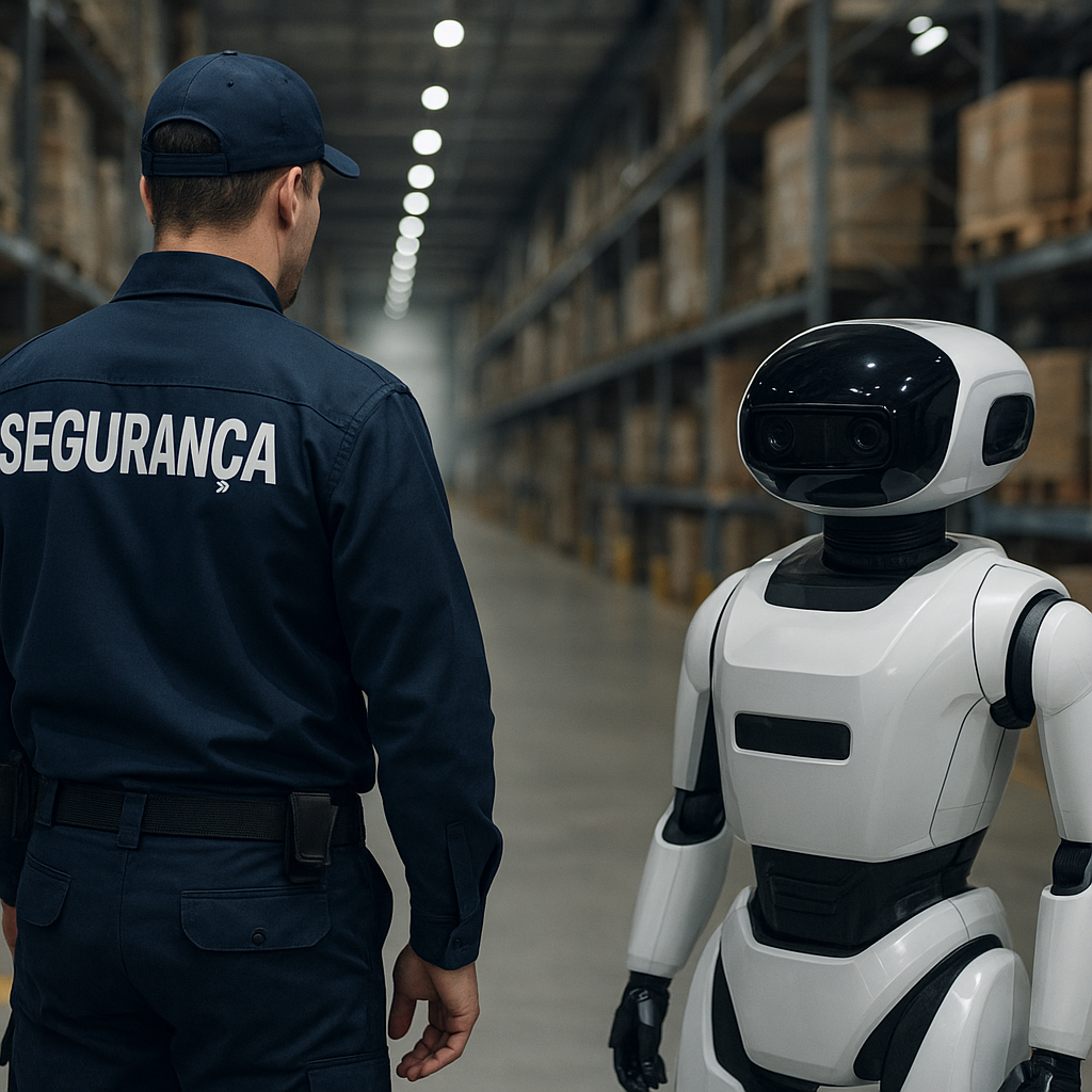 Vigilância Humana e Robótica: A Sinergia entre Vigilantes e Sensores Táticos na Segurança de Galpões Logísticos